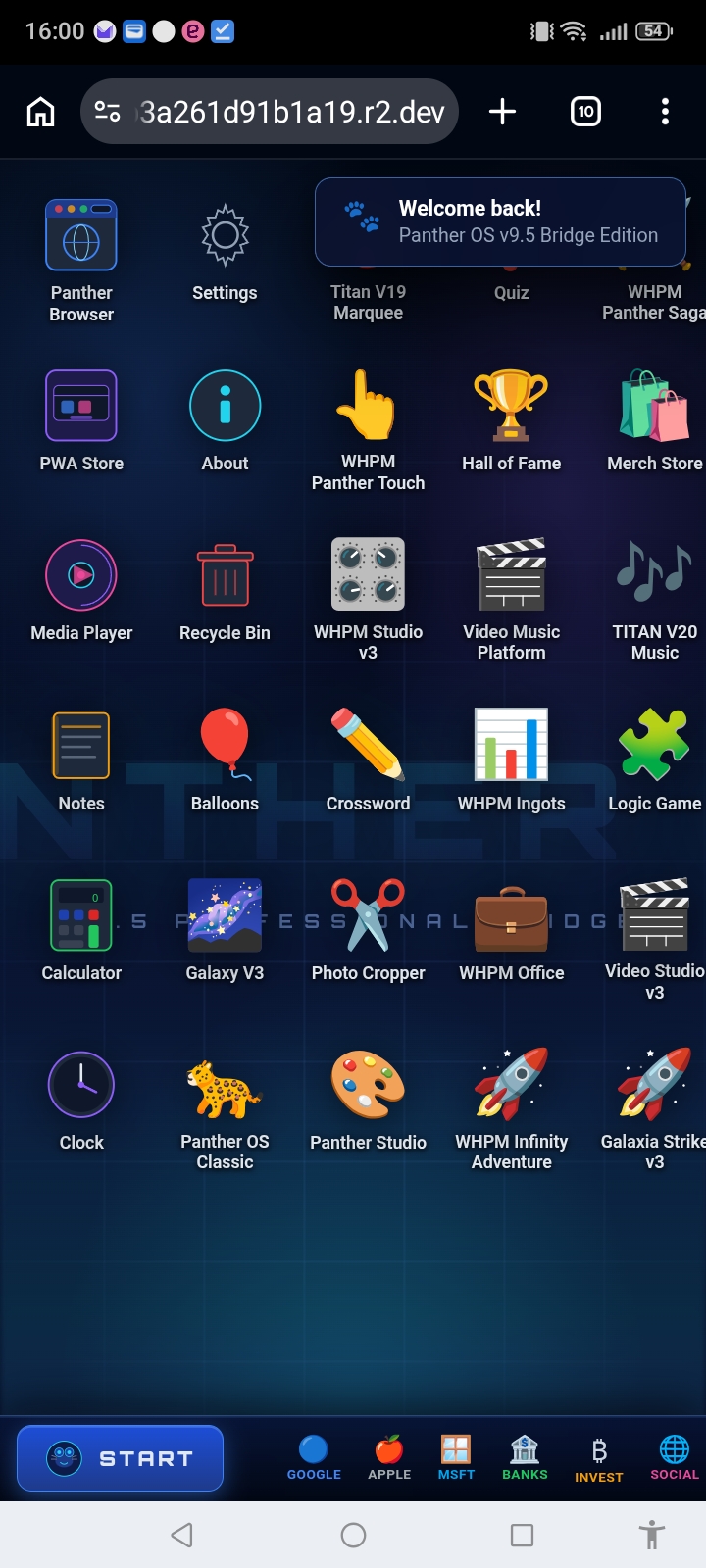 Whpm-world hurricane Panther music-Panther Os -Cloud Os